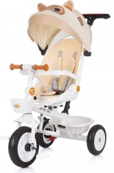 Trotinetă tricycle pentru copii cu acoperis de la Chipolino 2 in 1