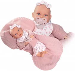 Păpușă Realistă Kika cu Sunete și Corp Moale 27 cm