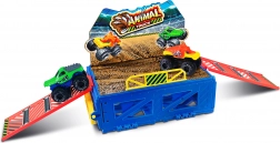 Pistă monster truck cu 2 mașini