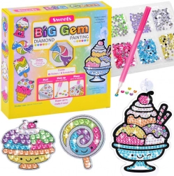 Set creativ de pictură cu diamante – dulciuri
