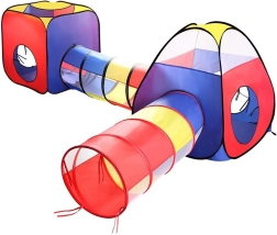 Cort de joacă pentru copii cu tunel și iglu