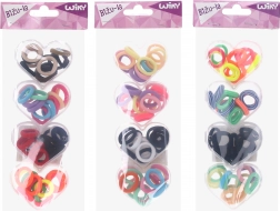 Set de elastice de păr, 48 buc