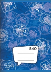 caiet A5, 40 file – simplu