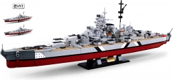 Sluban ModelBricks cuirasatul BISMARCK 2în1 set de construcție 1:350