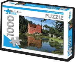 Puzzle Castelul Červená Lhota 1000 de piese Ediție Turistică