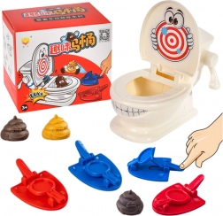 Joc de îndemânare Catapulta de toaletă cu grămadă