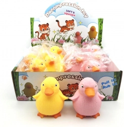 rățușcă antistres de strâns, amuzantă, 8×6 cm