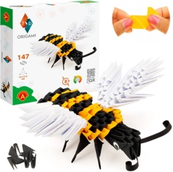 Alexander 3D origami albină – set creativ pentru copii 8+