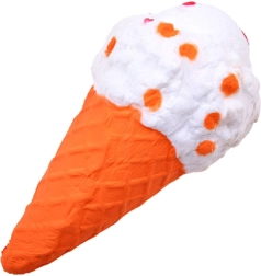 Cornet de înghețată squishy antistres din spumă, jumbo