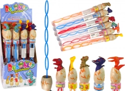 Baloane de săpun cu motiv de dinozauri 34 cm – culori diverse