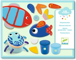 Set cu plastilină Animale Marine Djeco