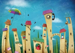 Puzzle Orașul Dansator 1000 piese