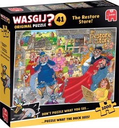 Puzzle WASGIJ 41: Renovarea magazinului 1000 piese