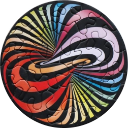 Curiosi puzzle rotund Picoli Lolly 33 piese