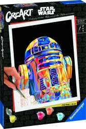 Ravensburger CreArt pictură după numere – Star Wars: R2‑D2