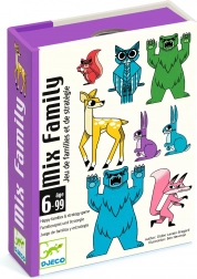 Joc de cărți Mix Family de la Djeco