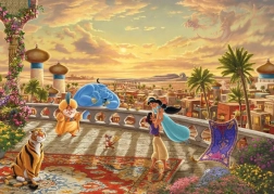 puzzle disney jasmina și aladdin 1000 piese