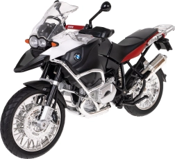 Motocicletă bmw r 1200 gs model 1:9 rastar – Alb
