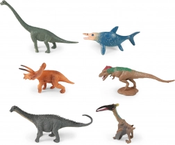 Set de dinozauri în cutie de plastic – 6 buc