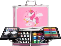 Set de artă pentru copii RENEW FORCE Pony cu motiv de unicorn, 145 de piese