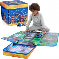 Covoraș de joacă pliabil și cutie de depozitare PAW Patrol The Mighty Movie – Orașul Aventurilor