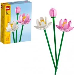 LEGO flori de lotus set decorativ de construcție