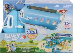 Avion Bluey 3 în 1 cu figurine