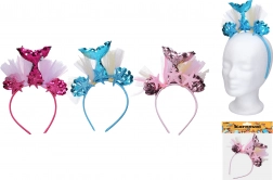 Bentiță de carnaval Sirenă cu ornament