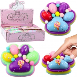 Jucărie antistres gniotek de strâns lăbuță de pisică Squishy XXL