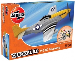 Set construcție avion AIRFIX QUICK BUILD Mustang P‑51D