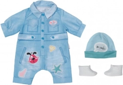 Salopetă de blugi Deluxe pentru păpușă