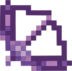 Arc și săgeată din plastic Minecraft
