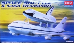 Model din plastic SPACE SHUTTLE cu purtător BOEING 747 NASA 1:288