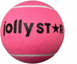 Minge de tenis XXL JollyStar roz