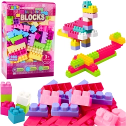 Blocuri de construcție colorate 230 buc în cutie practică