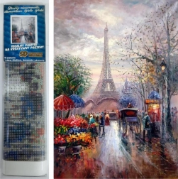 Norimpex pictură cu diamante Plimbare la Paris 30 × 40 cm
