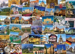 Puzzle Globetrotter Germania 1000 piese EUROGRAPHICS
