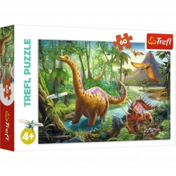 Puzzle Trefl Dinozauri 60 el.