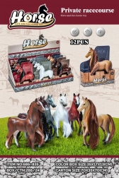 Poni – figurină din plastic în 6 culori