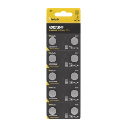 Baterie alcalină tip buton AG13 / LR44 / A76 / 357 1,5 V – pachet 10 buc
