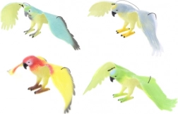 Papagal din cauciuc 33 cm pentru agățat