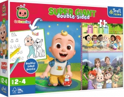 Puzzle Obr Tiny 15 Piese - Cocomelon Zi Veselă Cu Prietenii