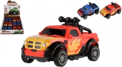 TEDDIES mașină de teren cu mecanism pull-back 10 cm (mix de culori)
