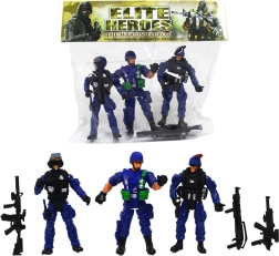 Figurine de acțiune soldați – set 3 buc, seria 4