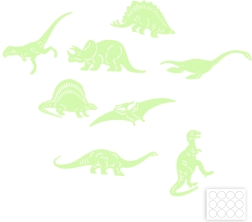 Forme de dinozaur care luminează în întuneric