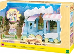 Trenuleț colorat SYLVANIAN FAMILIES cu figurină de vulpiță