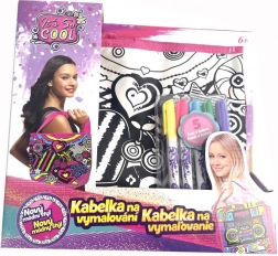 Geantă de colorat City – geantă creativă pentru copii de colorat