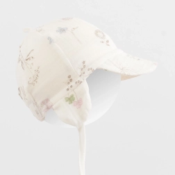 Șapcă de vară din muselină cu cozoroc New Baby Zoe