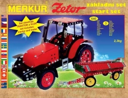 Set de construcție MERKUR tractor ZETOR – set de bază
