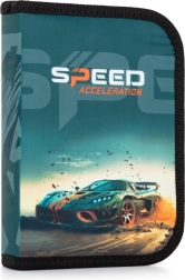 Penar școlar cu un singur compartiment cu motiv auto Oxybag